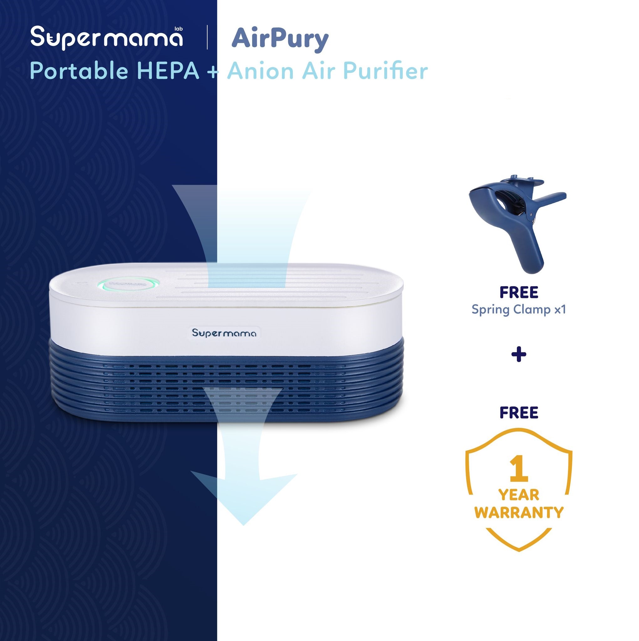 AirPury | Portable Air Purifier