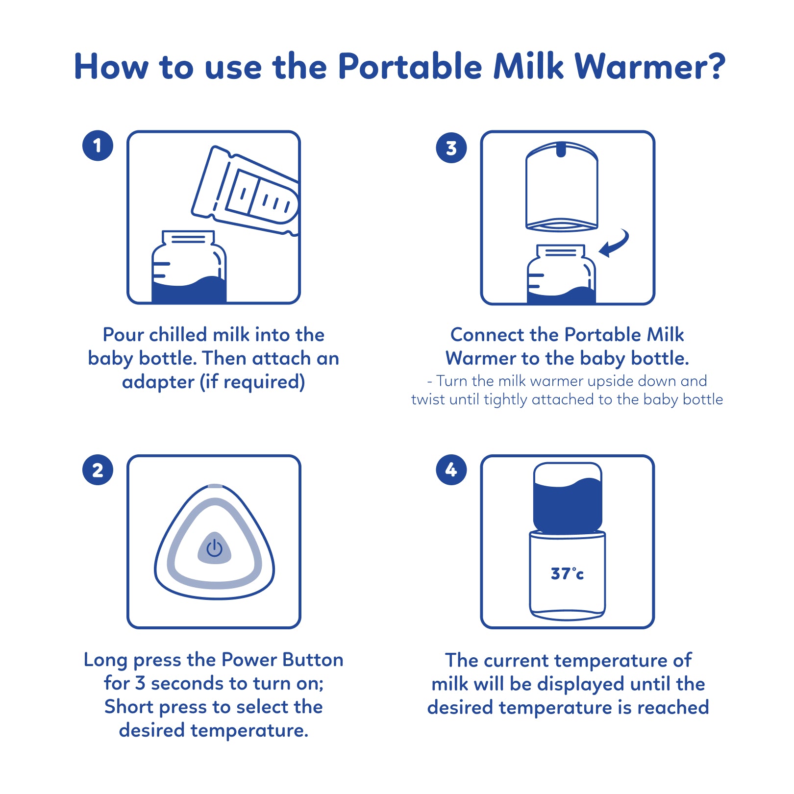 Portable Milk Warmer